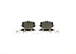 2021 Mercedes Benz S500 - Rear Ceramic Brake Pad Set, 3.0L 6Cyl