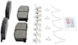 1989 Toyota Celica - Front Ceramic Brake Pad Set, 2.0L 4Cyl, Non-ABS, Quietcast Premium Series