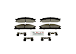 1999 Nissan Frontier - Front Ceramic Brake Pad Set, 3.3L 6Cyl, 4WD, Quietcast Premium Series
