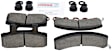 BC369 Front Quietcast Premium Series Ceramic Brake Pad Set