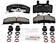 2000 Chevrolet Tahoe - Front Ceramic Brake Pad Set, 5.3L 8Cyl, RWD, Police, Quietcast Premium Series
