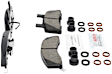 2000 Chevrolet Tahoe - Front Ceramic Brake Pad Set, 5.3L 8Cyl, RWD, Police, Quietcast Premium Series