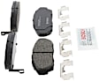 1990 Honda Prelude - Front Ceramic Brake Pad Set, Quietcast Premium Series