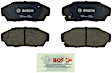 1990 Honda Prelude - Front Ceramic Brake Pad Set, Quietcast Premium Series