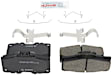BC436 Front QuietCast Series Ceramic Brake Pad Set
