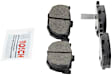 2005 Hyundai Tiburon - Rear Ceramic Brake Pad Set, QuietCast Series