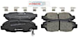 BC465A Front Quietcast Premium Series Ceramic Brake Pad Set