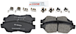 BC476 Front Quietcast Premium Series Ceramic Brake Pad Set
