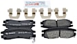 BC508 Rear Quietcast Premium Series Ceramic Brake Pad Set