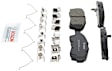1993 Geo Prizm - Front Ceramic Brake Pad Set, 1.8L 4Cyl, Quietcast Premium Series