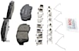 1993 Geo Prizm - Front Ceramic Brake Pad Set, 1.8L 4Cyl, Quietcast Premium Series