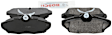 1997 Ford Thunderbird - Rear Semi-metallic Brake Pad Set, 3.8L 6Cyl, Available Until Inventory Is Depleted, QuietCast Series