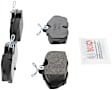 1997 Ford Thunderbird - Rear Semi-metallic Brake Pad Set, 3.8L 6Cyl, Available Until Inventory Is Depleted, QuietCast Series