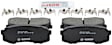 BC606 Rear Quietcast Premium Series Ceramic Brake Pad Set