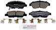 2004 Honda Civic - Front Ceramic Brake Pad Set, 2.0L 4Cyl, FWD, Quietcast Premium Series