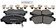 2004 Honda Civic - Front Ceramic Brake Pad Set, 2.0L 4Cyl, FWD, Quietcast Premium Series