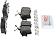 BC627 Rear Quietcast Premium Series Ceramic Brake Pad Set
