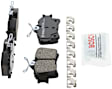 1999 Ford Mustang - Rear Ceramic Brake Pad Set, Quietcast Premium Series