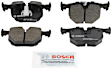 2005 Land Rover Range Rover - Rear Ceramic Brake Pad Set, 4.4L 8Cyl, 4WD, Quietcast Premium Series