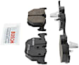 2005 Land Rover Range Rover - Rear Ceramic Brake Pad Set, 4.4L 8Cyl, 4WD, Quietcast Premium Series