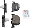 2005 Land Rover Range Rover - Rear Ceramic Brake Pad Set, 4.4L 8Cyl, 4WD, Quietcast Premium Series