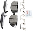 2001 Infiniti QX4 - Front Ceramic Brake Pad Set, 3.5L 6Cyl, Quietcast Premium Series