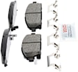 2001 Infiniti QX4 - Front Ceramic Brake Pad Set, 3.5L 6Cyl, Quietcast Premium Series