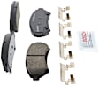 1997 Cadillac Eldorado - Front Ceramic Brake Pad Set, 4.6L 8Cyl, Quietcast Premium Series