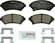 1997 Cadillac Eldorado - Front Ceramic Brake Pad Set, 4.6L 8Cyl, Quietcast Premium Series
