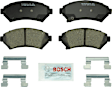 1997 Cadillac Eldorado - Front Ceramic Brake Pad Set, 4.6L 8Cyl, Quietcast Premium Series