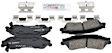 BC729 Rear Quietcast Premium Series Ceramic Brake Pad Set