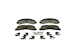 1999 Ford F-250 Super Duty - Front Ceramic Brake Pad Set, 6.8L 10Cyl, QuietCast Series