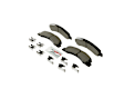1999 Ford F-250 Super Duty - Front Ceramic Brake Pad Set, 6.8L 10Cyl, QuietCast Series