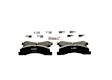 1999 Ford F-250 Super Duty - Front Ceramic Brake Pad Set, 6.8L 10Cyl, QuietCast Series