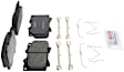 1999 Toyota Land Cruiser - Front Ceramic Brake Pad Set, 4.7L 8Cyl, Quietcast Premium Series