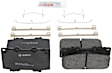 1999 Toyota Land Cruiser - Front Ceramic Brake Pad Set, 4.7L 8Cyl, Quietcast Premium Series