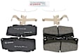 BC799 Front Quietcast Premium Series Ceramic Brake Pad Set