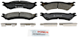 1999 Ford E-250 Econoline - Rear Ceramic Brake Pad Set, 4.2L 6Cyl, Quietcast Premium Series