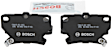 BC823 Rear Quietcast Premium Series Ceramic Brake Pad Set