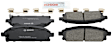 2002 Nissan Pathfinder - Front Ceramic Brake Pad Set, 3.5L 6Cyl, Quietcast Premium Series