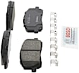 2001 Toyota Highlander - Front Ceramic Brake Pad Set, 2.4L 4Cyl, QuietCast Series
