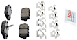 2006 Nissan Altima - Rear Ceramic Brake Pad Set, Quietcast Premium Series