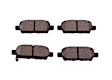 2006 Nissan Altima - Rear Ceramic Brake Pad Set, Quietcast Premium Series