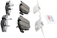 BC918 Front Quietcast Premium Series Ceramic Brake Pad Set