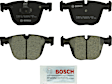 2007 BMW X5 - Rear Ceramic Brake Pad Set, 4.8L 8Cyl, AWD, 32 mm. Piston Clip, Quietcast Premium Series