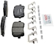 BC923 Front Quietcast Premium Series Ceramic Brake Pad Set