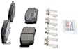 BC954 Rear QuietCast Series Ceramic Brake Pad Set