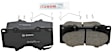 BC976 Front Quietcast Premium Series Ceramic Brake Pad Set