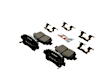 2006 Scion xB - Front Ceramic Brake Pad Set, 1.5L 4Cyl, QuietCast Series