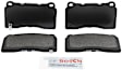 BE1001 Blue Series Semi-metallic Brake Pad Set